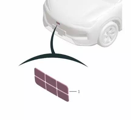 Emblemă față „Geely în Moldova